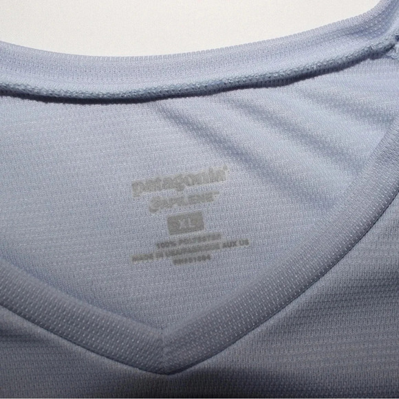 Patagonia Capilene Short Sleeve V-Neck Shirt Size XL - Picture 10 of 11